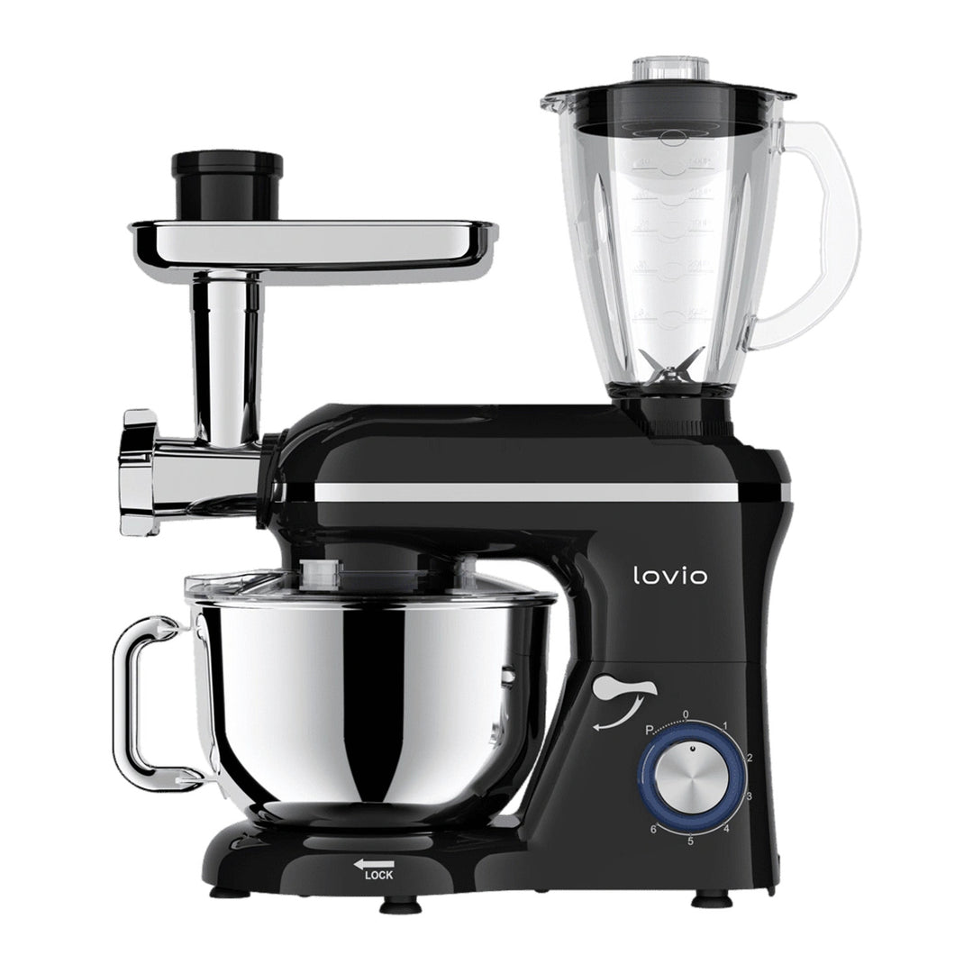 Планетен миксер Lovio ChefAssistant Plus, черен, модел LVSTM02PBK