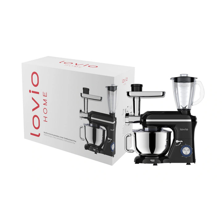 Планетен миксер Lovio ChefAssistant Plus, черен, модел LVSTM02PBK