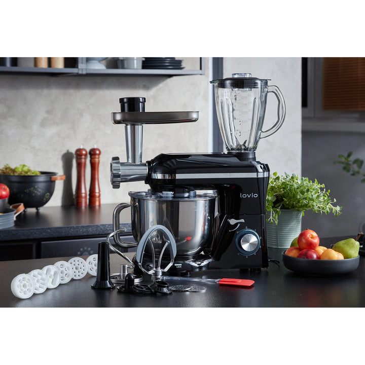 Планетен миксер Lovio ChefAssistant Plus, черен, модел LVSTM02PBK
