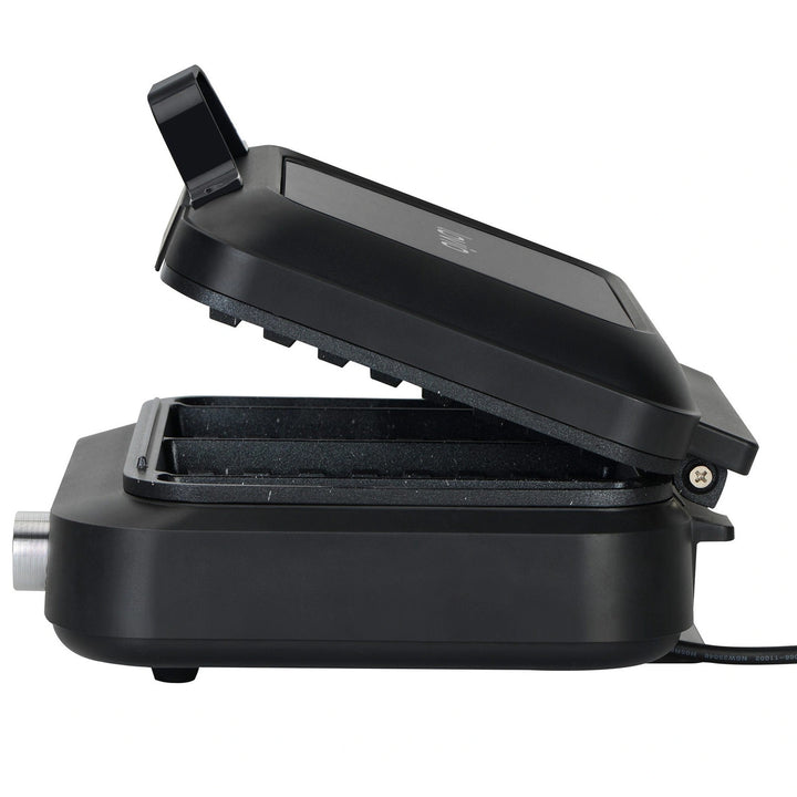 Машина за вафли LOVIO PerfectCrisp, 2 големи вафли, 1500 W, 6 степени на изпичане, LVWF002BK