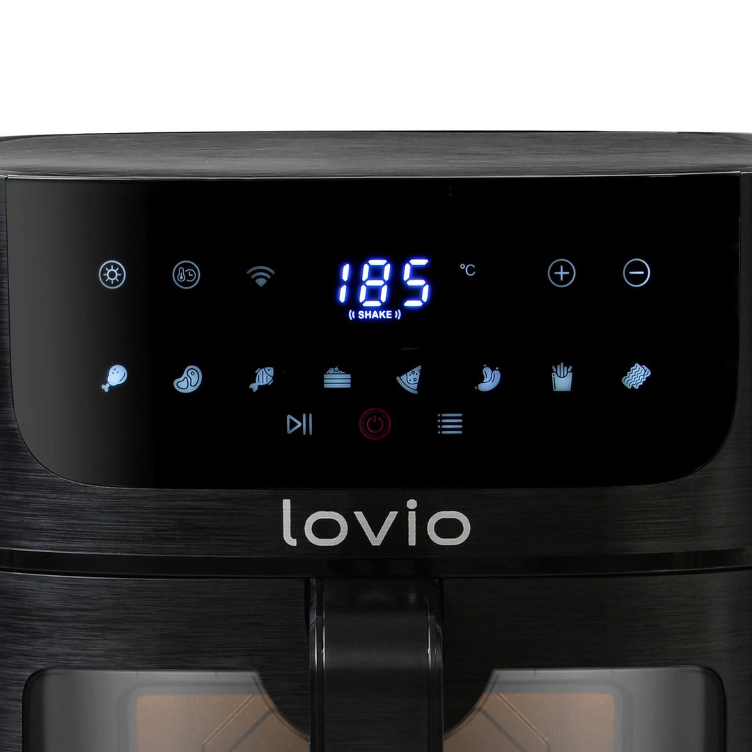 Безмаслена фритюрница Air Fryer LOVIO PureFry XL Smart LVAF002BK