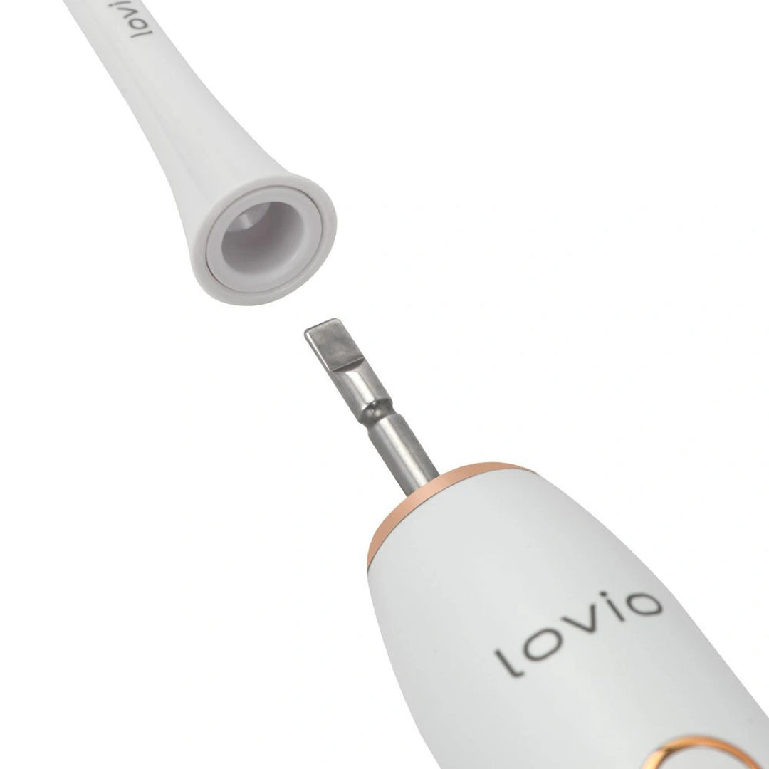 Електрическа четка за зъби Lovio SonicProtect PRO, бяла, LVTB124WH