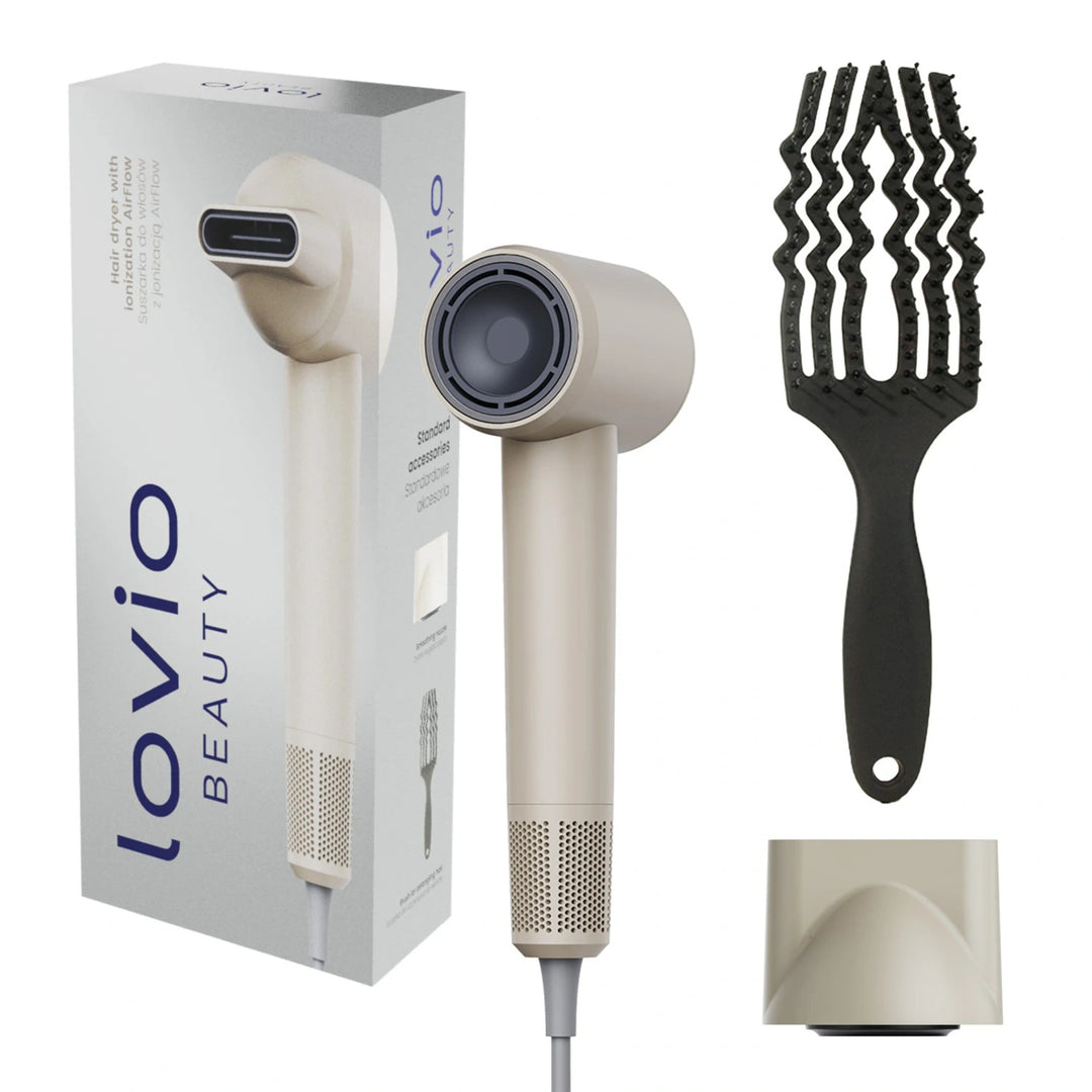Професионална сешоар Lovio Air Flow, бежов, LVHD001BE