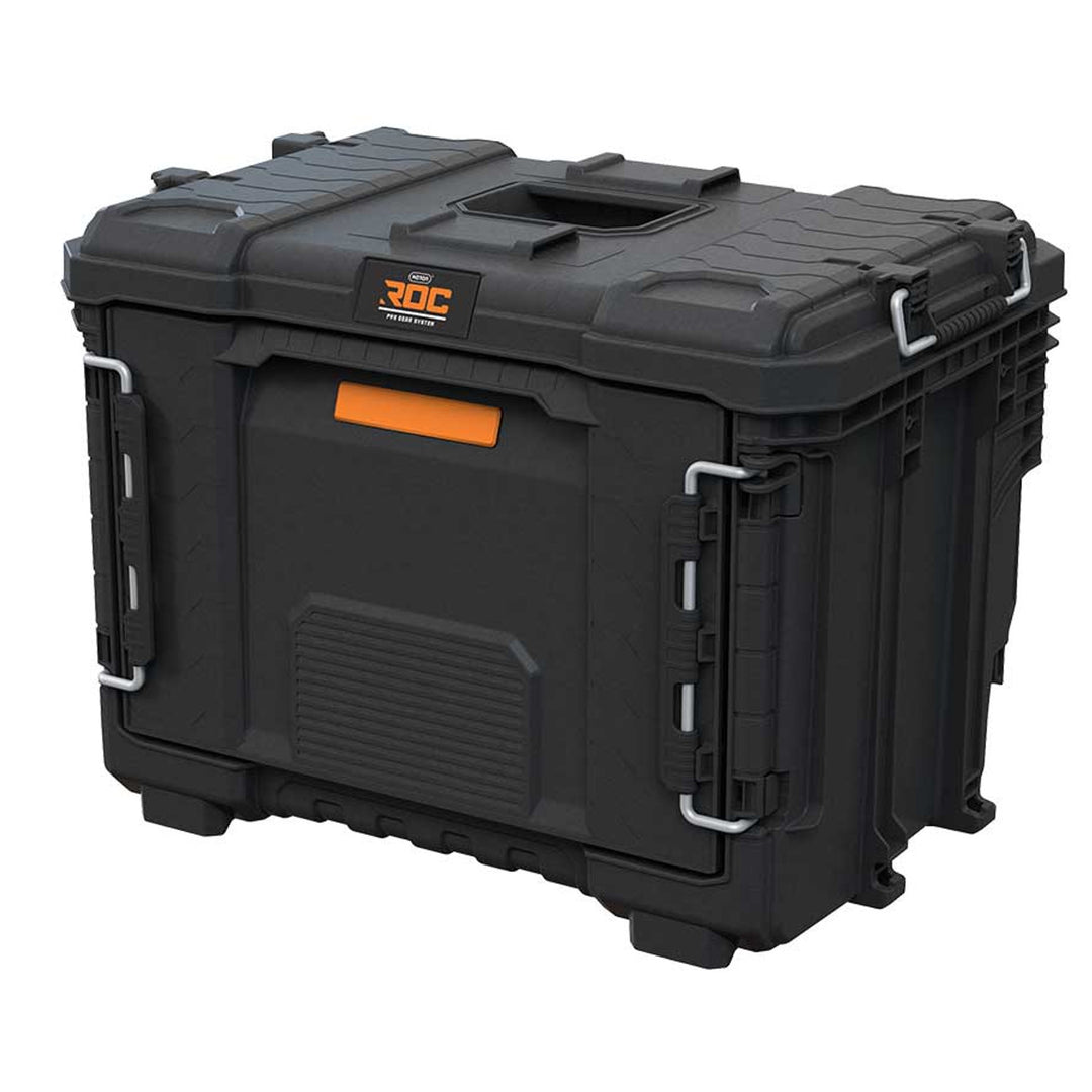 Кутия за инструменти XL Keter ROC Pro Gear 2.0, с едно голямо чекмедже, защита при транспортиране, възможност за закрепване на стена, модулна конструкция, 271384