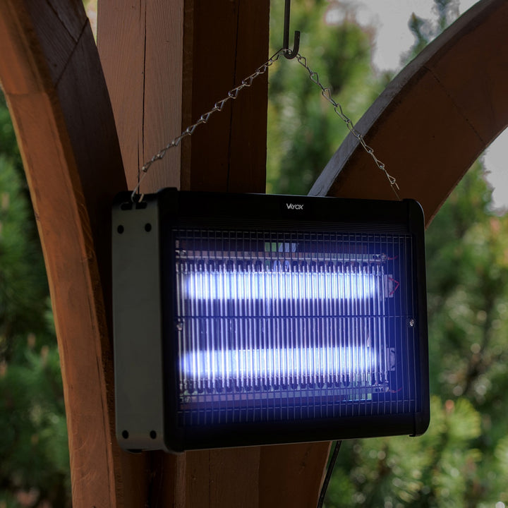 Лампа за унищожаване на комари, мухи и молец, електрическа капан, UV, 20 W, Vayox