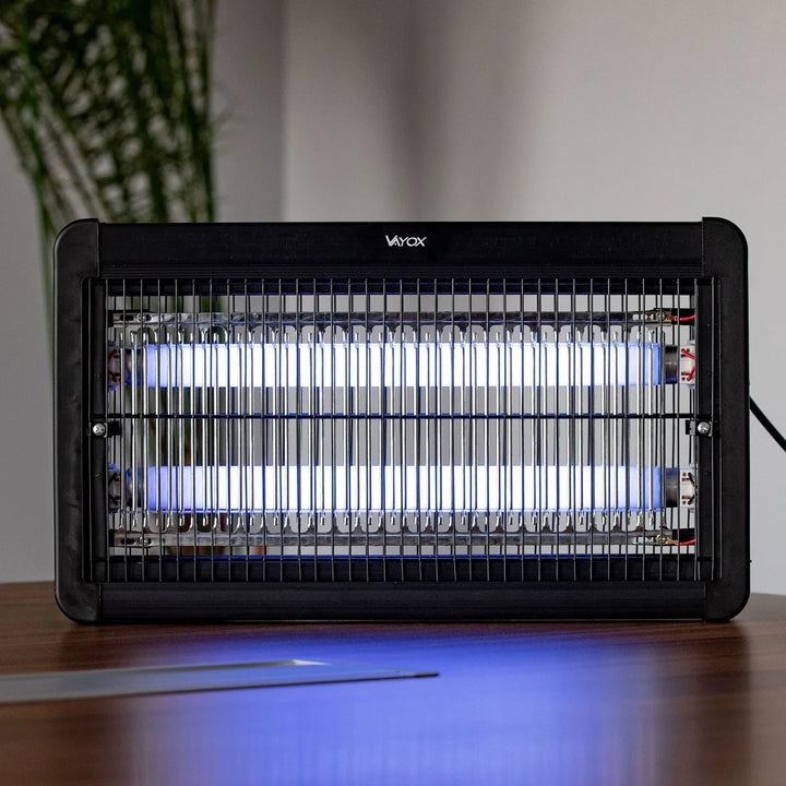 Лампа за унищожаване на комари, мухи и молец, електрическа капан, UV, 20 W, Vayox