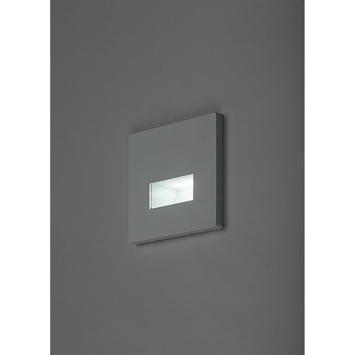 Лампа Lunca LED 1 W, IP20, бяла, регулируема температура на светлината 3000, 4500, 6500 K, 77196, 4 броя