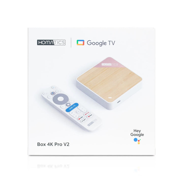 Мултимедиен плейър Homatics Box 4K Pro V2 с Google TV