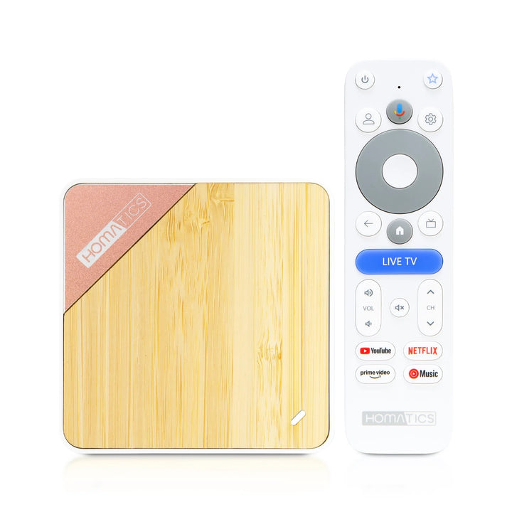 Мултимедиен плейър Homatics Box 4K Pro V2 с Google TV