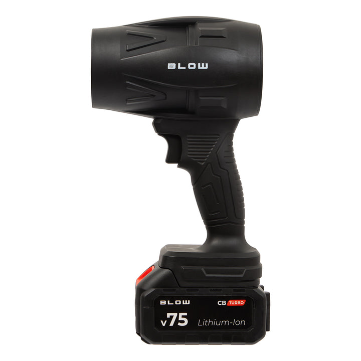 Акумулаторен вентилатор BLOW 21V CB TURBO, 130 000 оборота, 2,4 Ah, куфар