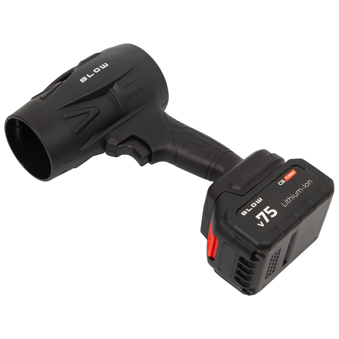 Акумулаторен вентилатор BLOW 21V CB TURBO, 130 000 оборота, 2,4 Ah, куфар