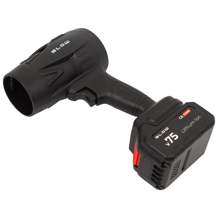 Акумулаторен вентилатор BLOW 21V CB TURBO, 130 000 оборота, 2,4 Ah, куфар