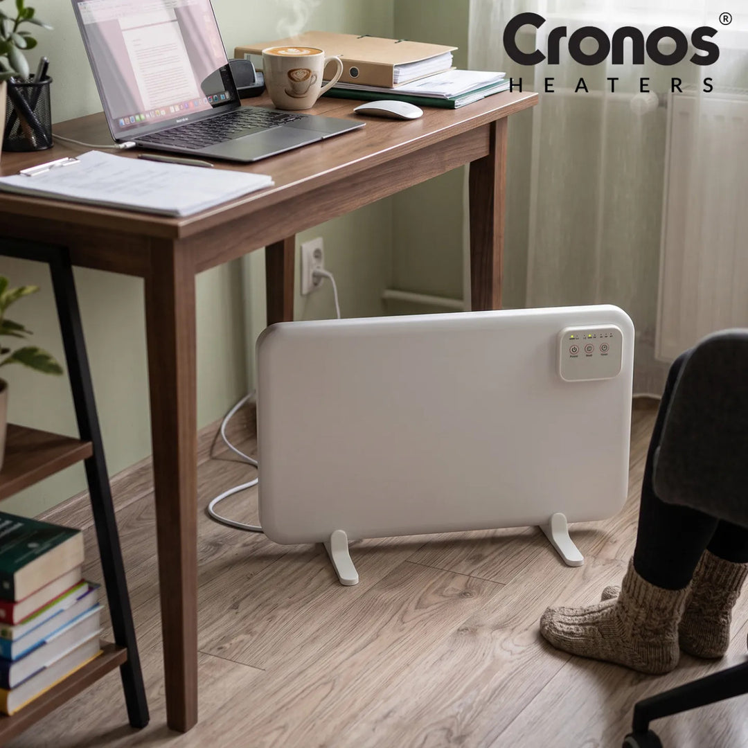 Подбюровен инфрачервен нагревател Cronos, мощност 120 W, таймер, 3 режима на работа, DCH-150