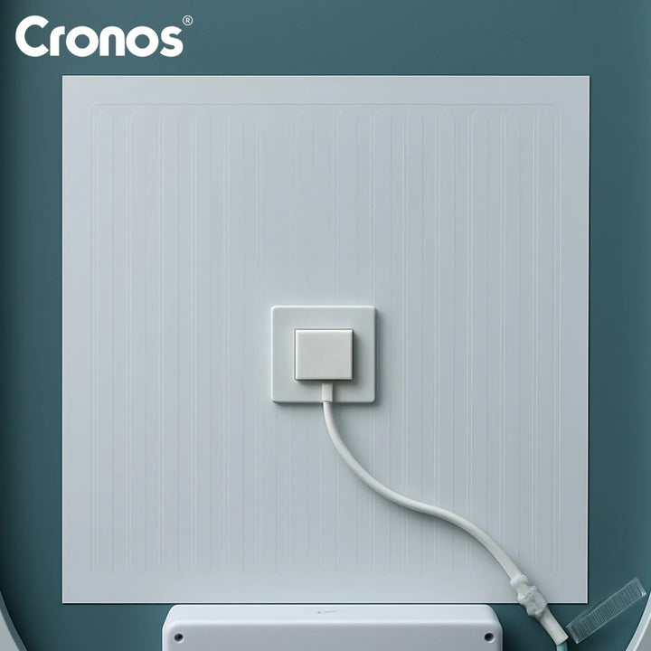 Отопляемо огледало Cronos, овално 50x80 см, LED в три цвята, степен на защита IP44, система против замъгляване