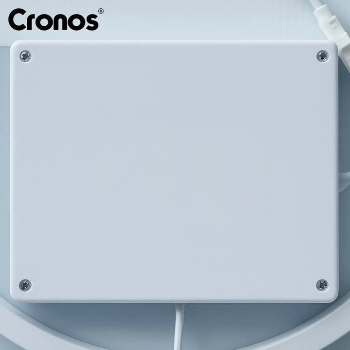 Отопляемо огледало Cronos, овално 50x80 см, LED в три цвята, степен на защита IP44, система против замъгляване