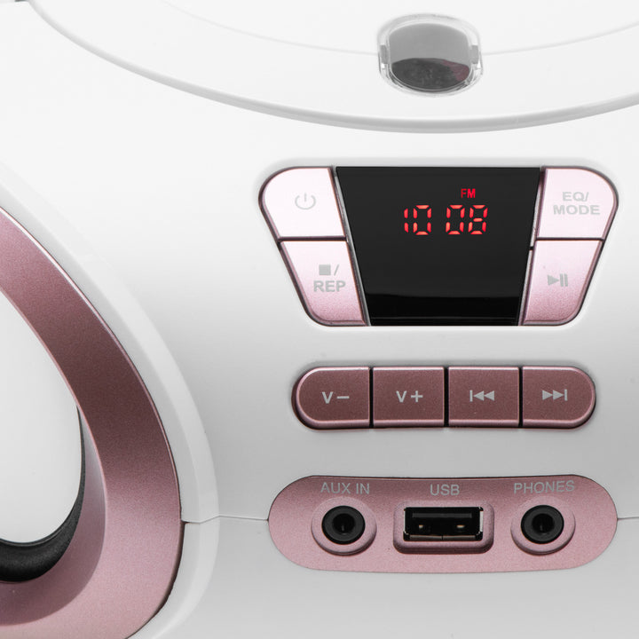 Радио Boombox с CD-MP3, USB, FM радио, AUX, изход за слушалки, Adler, AD 1181