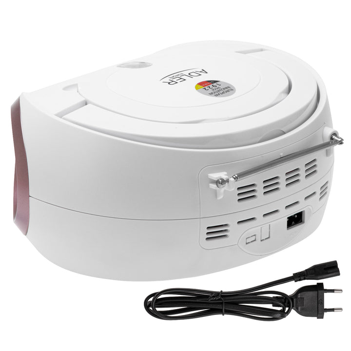 Радио Boombox с CD-MP3, USB, FM радио, AUX, изход за слушалки, Adler, AD 1181