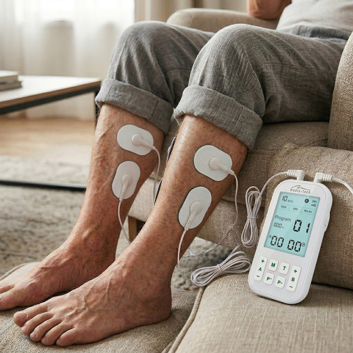 Масажор и електростимулатор за мускули, TENS/EMS, стимулация 3 в 1, Mediatech, MT6543