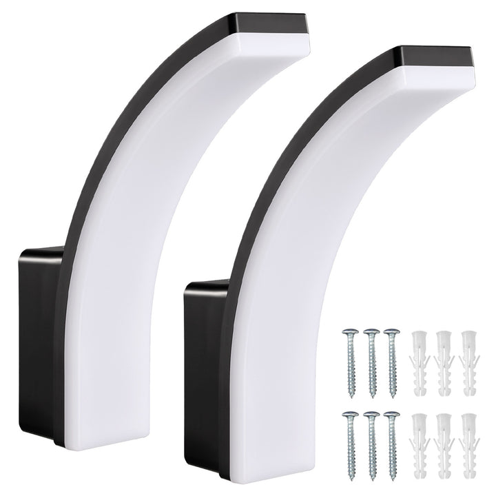 LED лампа Maclean, цвят: черен, 20 W, IP65, 2750 lm, неутрално бял цвят (4000 K) MCE511 B, 2 броя
