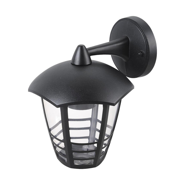 Стенна лампа Rabalux, за външна употреба, IP44, E27, макс. 60 W, черна, Marseille, 2 броя