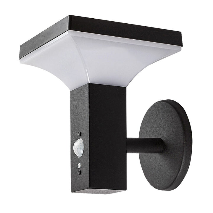 Лампа Rabalux, стенна, за външно осветление, слънчева, IP44, LED 4 W, Geleen, 2 броя