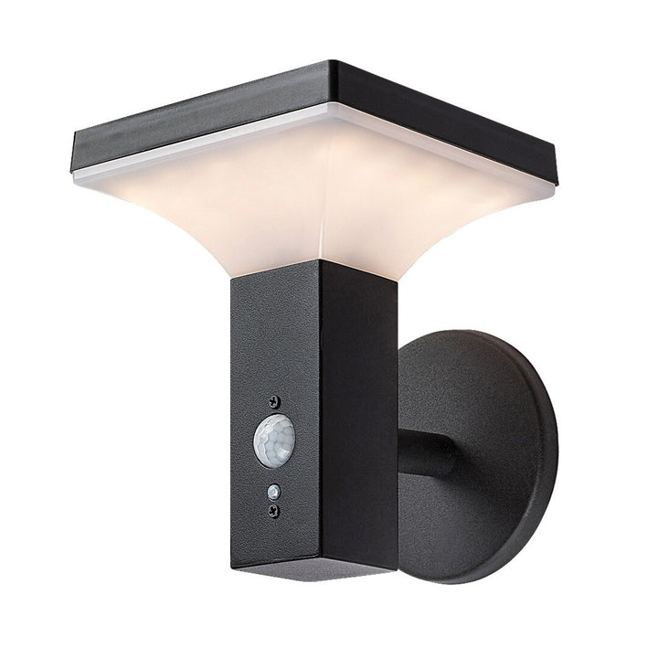 Лампа Rabalux, стенна, за външно осветление, слънчева, IP44, LED 4 W, Geleen, 2 броя