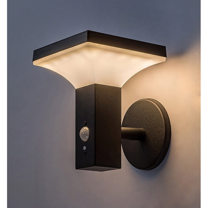 Лампа Rabalux, стенна, за външно осветление, слънчева, IP44, LED 4 W, Geleen, 2 броя
