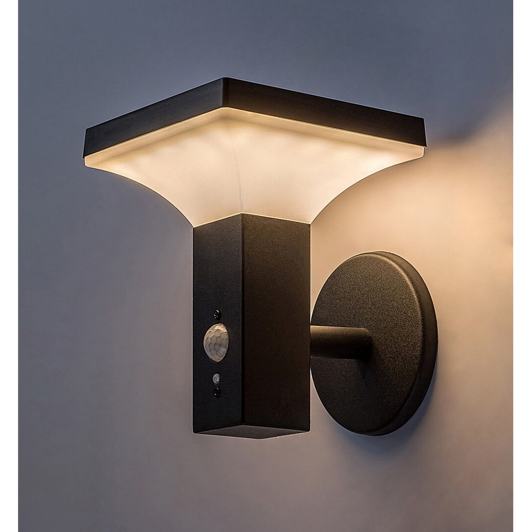 Лампа Rabalux, стенна, за външна употреба, слънчева, IP44, LED 4 W, Geleen, 4 броя