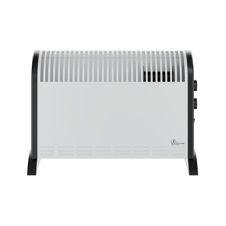 Електрически конвекционен радиатор Extralink, мощност 2000 W, вграден вентилатор за разпределение на топлината, 3-степенно регулиране, турбо режим, LCV-06