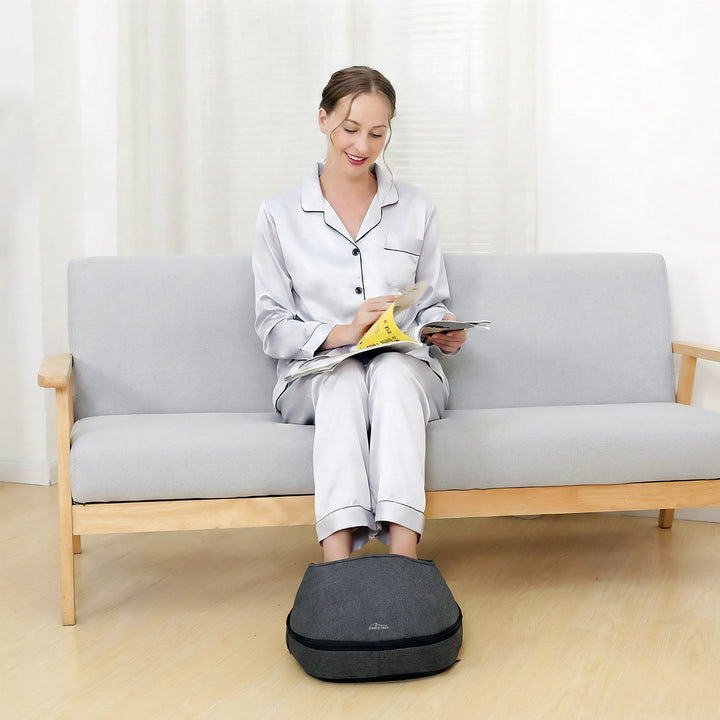 Масажор за крака с функция за загряване Warming Feet Massager MT6541