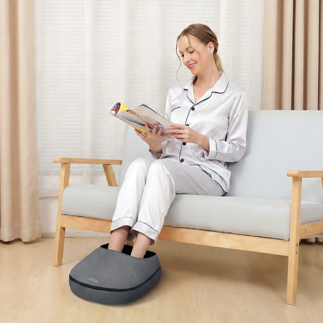 Масажор за крака с функция за загряване Warming Feet Massager MT6541