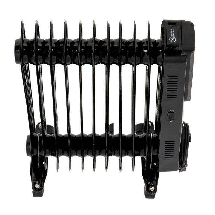 Маслен радиатор, 11 ребра, 2500 W, дистанционно управление, LED дисплей, термостат, Camry CR 7813
