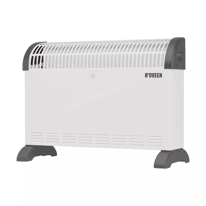 Конвекционен електрически радиатор, 2000 W, с термостат, бял, Noveen