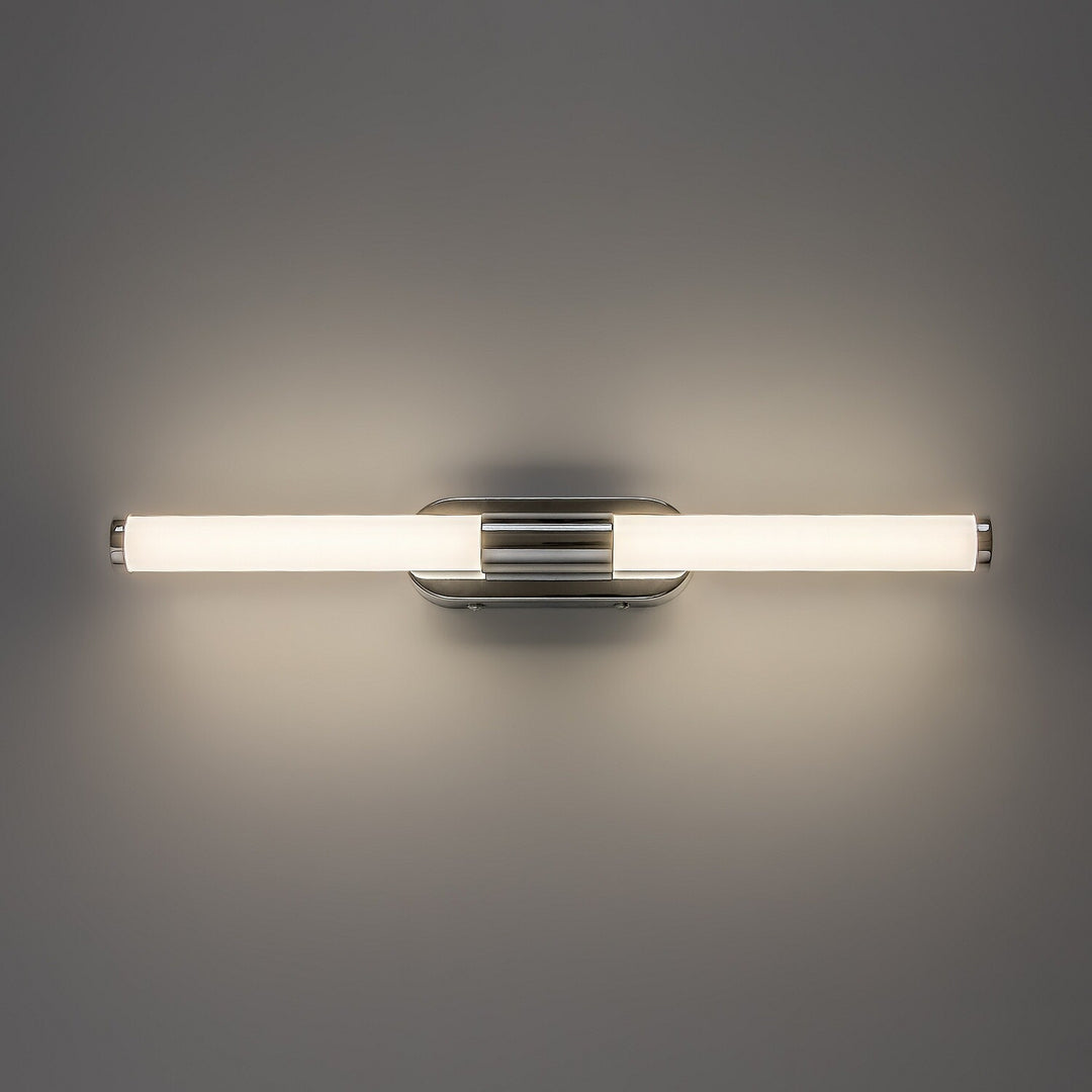 Стенна лампа за вътрешно осветление Tenebra, LED 6 W, 730 lm, 4000 K, дължина 40 см, IP44, хром, 75094