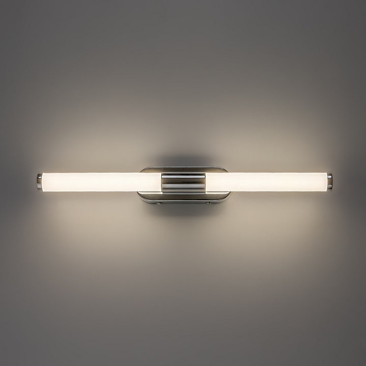 Стенна лампа за вътрешно осветление Tenebra, LED 6 W, 730 lm, 4000 K, дължина 40 см, IP44, хром, 75094