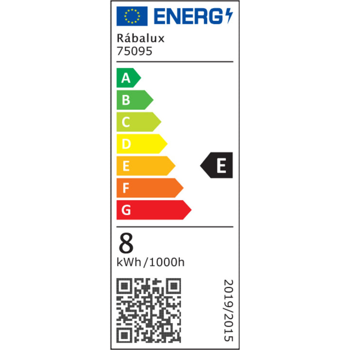 Стенна лампа за вътрешно осветление Tenebra, LED 8 W, 1000 lm, 4000 K, дължина 60 см, IP44, хром, 75095