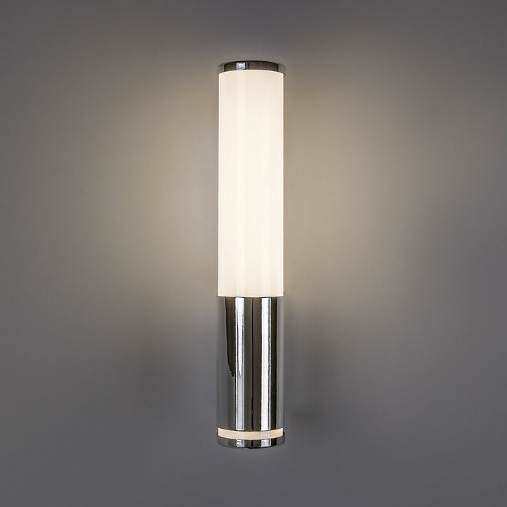 Стенна лампа за вътрешно осветление Tenero, LED 6 W, 4000 K, 600 lm, височина 29 см, хром, IP44, 75100