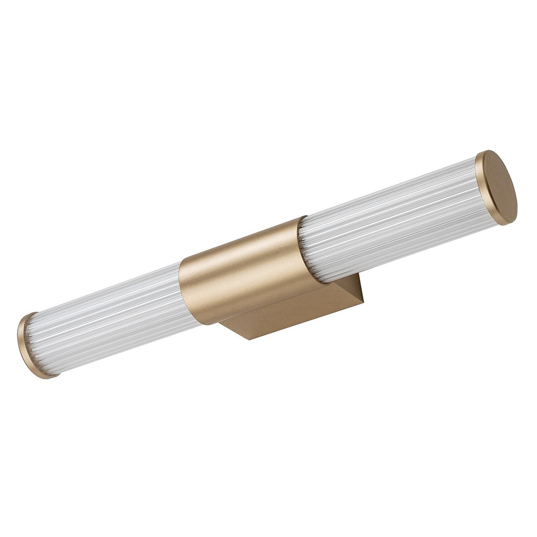 Стенна лампа за баня, Calyn, LED 8 W, 4000 K, 620 lm, дължина 40 см, златиста, IP44, 75104