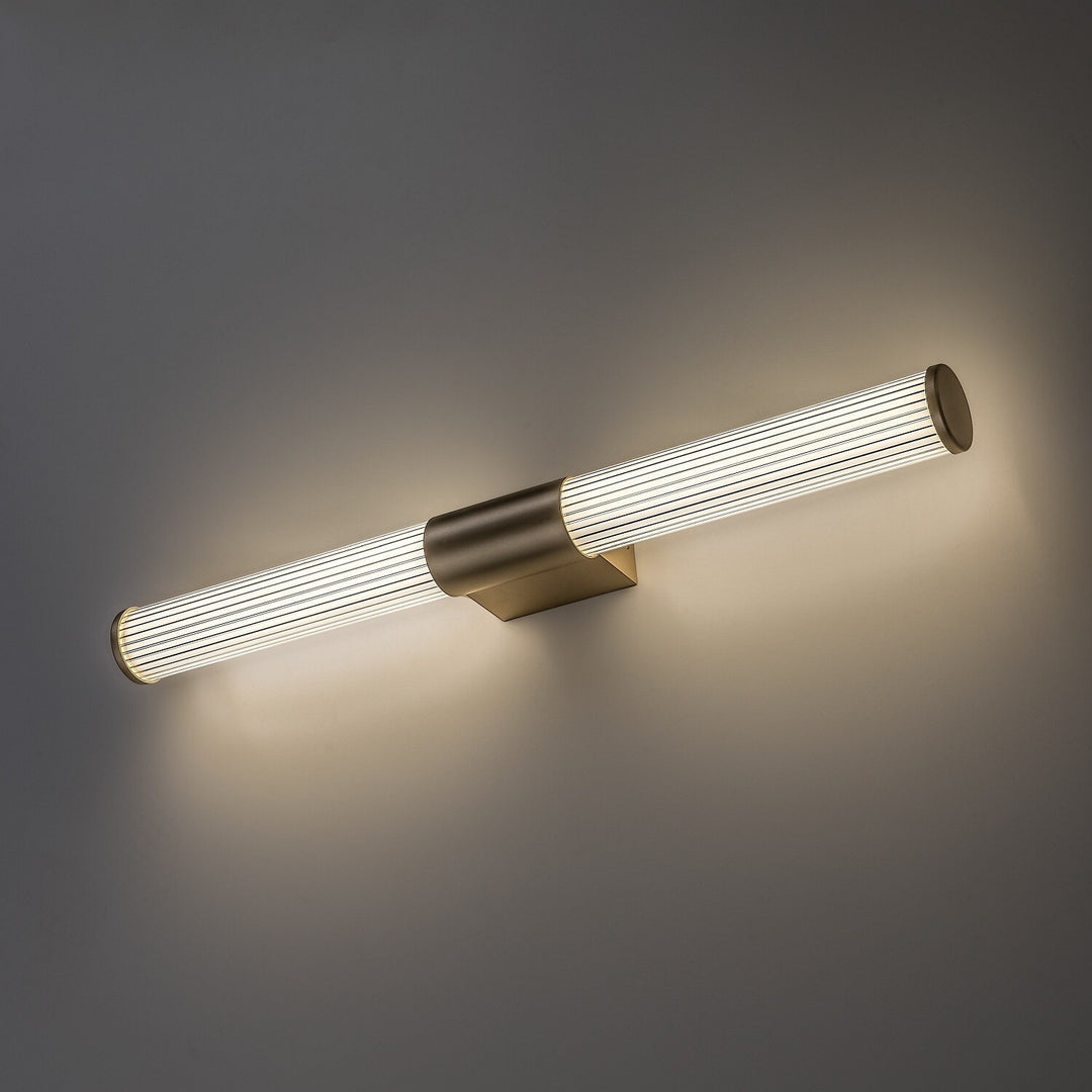 Стенна лампа за баня, Calyn, LED 15 W, 4000 K, 1450 lm, дължина 60 cm, златиста, IP44, 75105