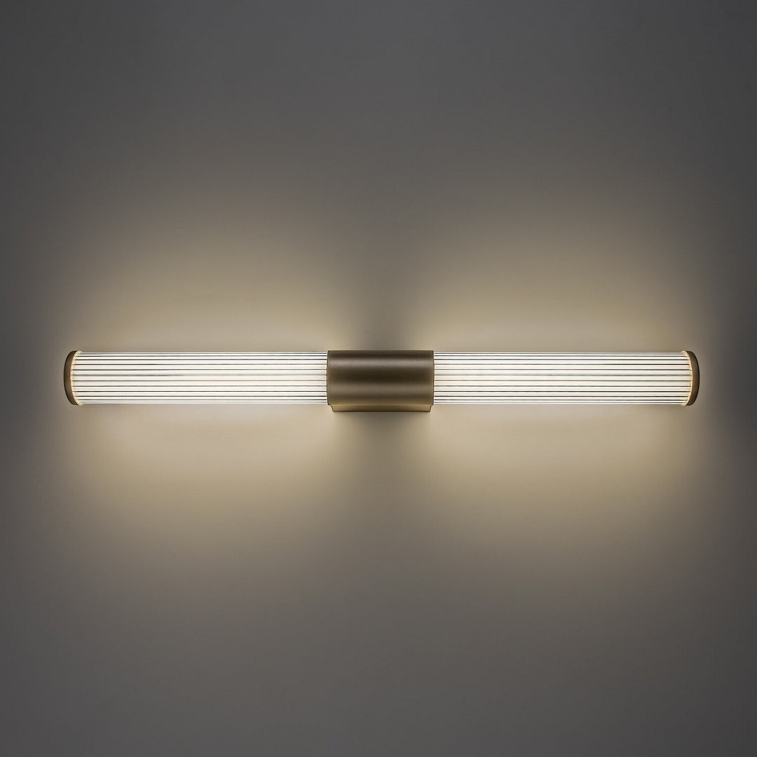 Стенна лампа за баня, Calyn, LED 15 W, 4000 K, 1450 lm, дължина 60 cm, златиста, IP44, 75105