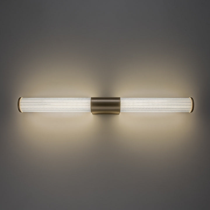 Стенна лампа за баня, Calyn, LED 15 W, 4000 K, 1450 lm, дължина 60 cm, златиста, IP44, 75105