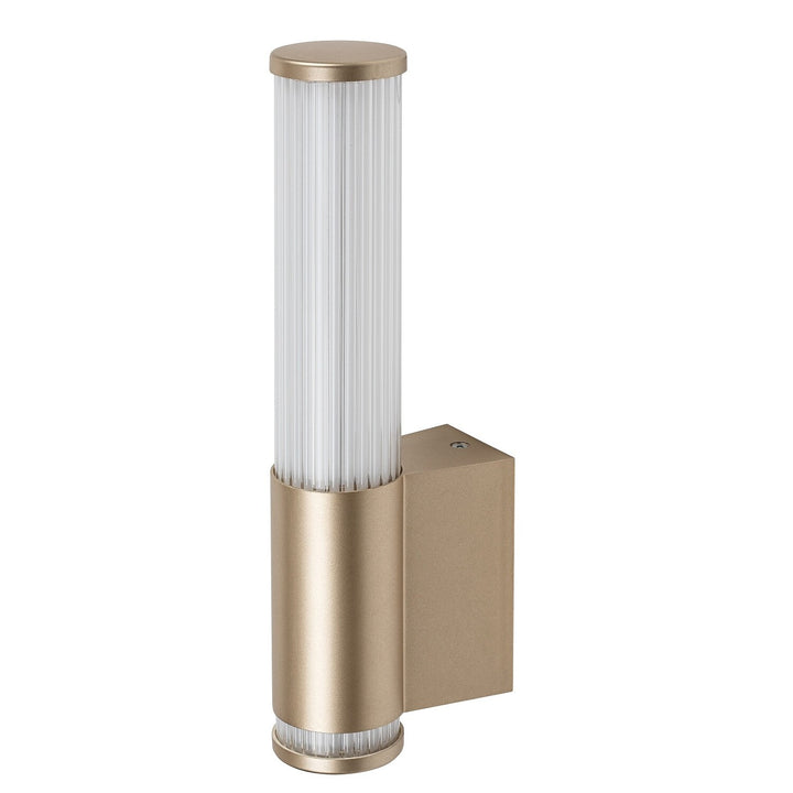 Стенна лампа за баня, Calyn, LED 6 W, 4000 K, 530 lm, В 29 см, златиста, IP44, 75106
