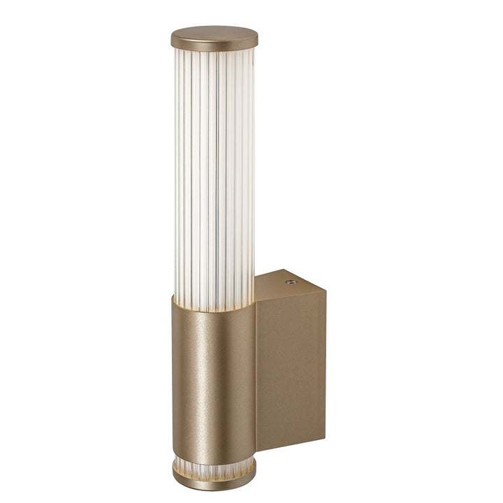 Стенна лампа за баня, Calyn, LED 6 W, 4000 K, 530 lm, В 29 см, златиста, IP44, 75106