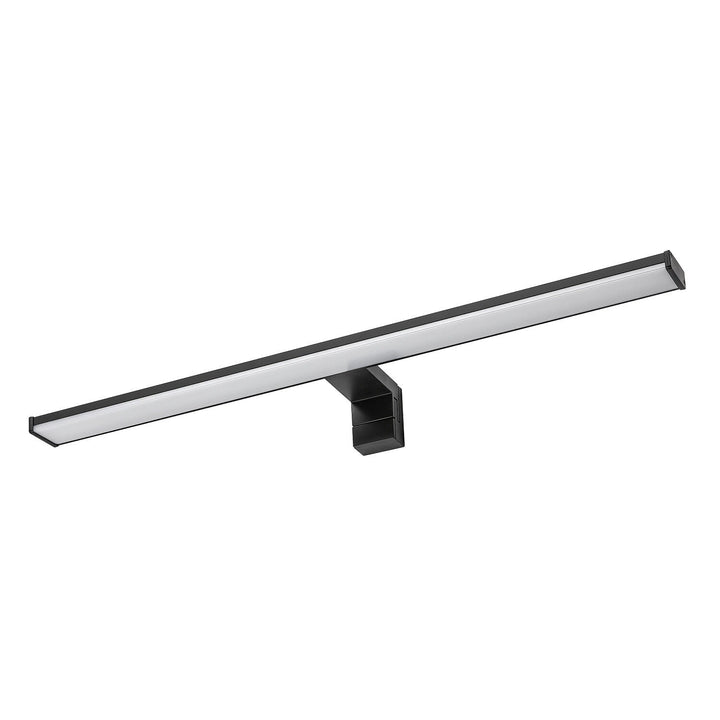 Стенна лампа за баня, Seyra, LED 12 W, 4000 K, 910 lm, дължина 60 cm, черна, IP44, 75113