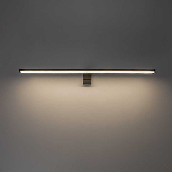 Стенна лампа за баня, Seyra, LED 12 W, 4000 K, 910 lm, дължина 60 cm, черна, IP44, 75113