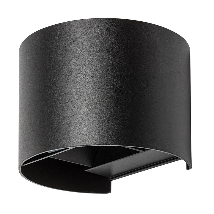 Външна стенна лампа, Virna, LED 5 W, 420 lm, цвят 2700, 4000, 6500 K, IP54, черна, 77218