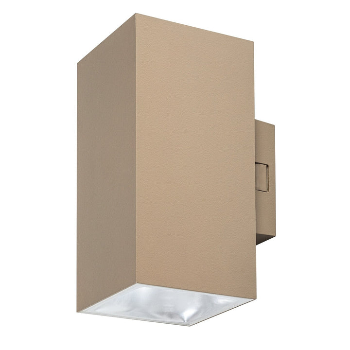 Външна стенна лампа, Urfa, LED 18 W, 1800 lm, цвят 2700, 4000, 6500 K, височина 16 cm, IP65, сиво-бежово, 77215