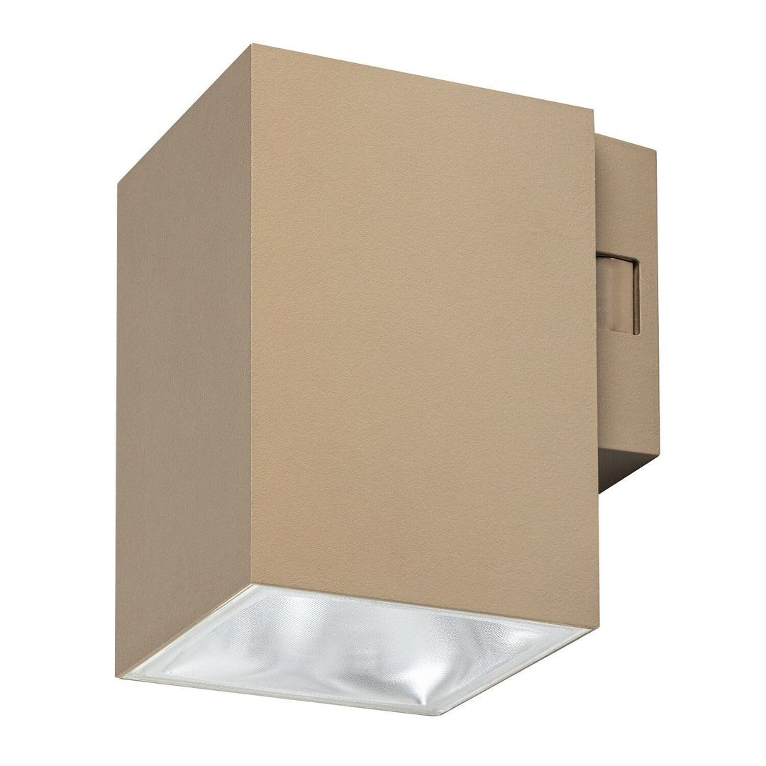 Външна стенна лампа, Urfa, LED 9 W, 900 lm, цвят 2700, 4000, 6500 K, В11,5 см, IP65, сиво-бежово, 77216