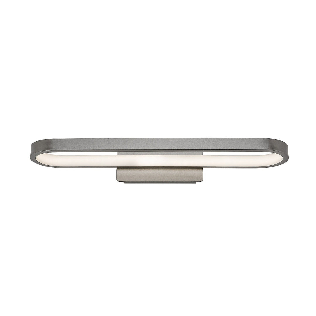 Стенна лампа за баня, Odran, LED 15 W, 1200 lm, 4000 K, дължина 40 см, цвят „gunmetal“, IP44, 75114