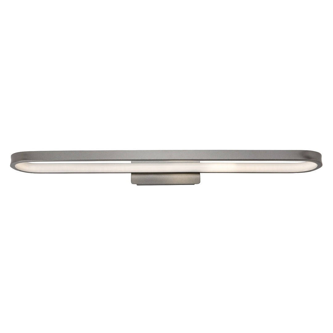 Стенна лампа за баня, Odran, LED 18 W, 1350 lm, 4000 K, дължина 60 cm, цвят „gunmetal“, IP44, 75115